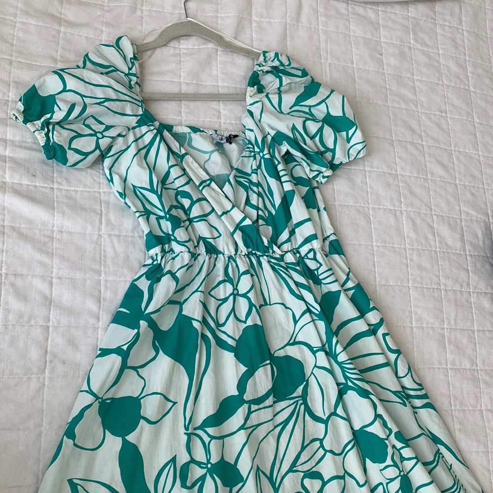Zara print dress